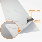 Placa Revestimento Adesiva Flexível Para Paredes Mármore Spez