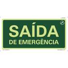 Placa Saída De Emergência - 15X30Cm