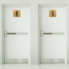 Placa Sanitário Banheiro Masculino Feminino Decorativo Em Mdf