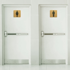 Placa Sanitário Banheiro Masculino Feminino Decorativo Em Mdf