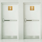 Placa Sanitário Banheiro Masculino Feminino Decorativo Em Mdf