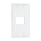 Placa sem Suporte 1Módulo 4x2 Branco Prime Lunare Schneider
