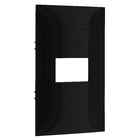 Placa sem Suporte 4x2 1 Módulo(s) Preto S35 Simon
