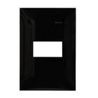 Placa sem Suporte 4x2 1 Módulo(s) Preto S35 Simon