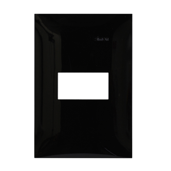 Placa sem Suporte 4x2 1 Módulo(s) Preto S35 Simon