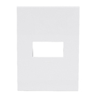 Placa sem Suporte 4x2 1Módulo Branco Arteor Pial Legrand