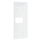 Placa sem Suporte 4x2 1Módulo Branco Brava! Iriel