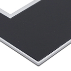 Placa sem Suporte 4x2 1Módulo Mirror Black Arteor Pial Legrand