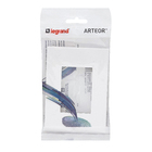 Placa sem Suporte 4x2 3Módulos Branco Arteor Pial Legrand