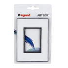 Placa sem Suporte 4x2 3Módulos Branco Arteor Pial Legrand