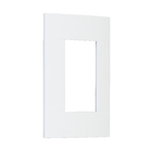 Placa sem Suporte 4x2 3Módulos Branco Prime Lunare Schneider