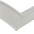 Placa sem Suporte 4x2 3Módulos Cinza Única Top Schneider