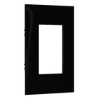 Placa sem Suporte 4x2 3Módulos Preto S35 Simon