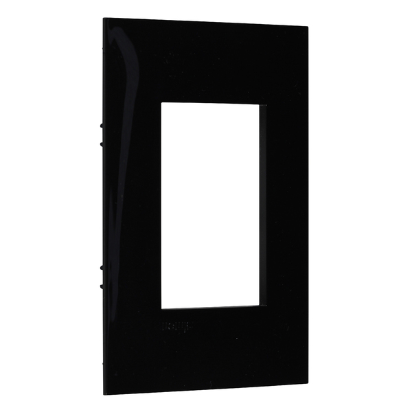 Placa sem Suporte 4x2 3Módulos Preto S35 Simon