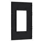 Placa sem Suporte 4x2 3Módulos Preto S35 Simon