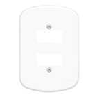 Placa sem Suporte 4x2 Branco Blanc Fame