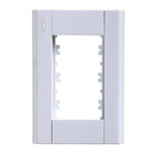 Placa sem Suporte 4x2 Branco Modulare Fame