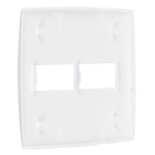 Placa sem Suporte 4x4 2Módulos Branco Pial Plus Pial Legrand