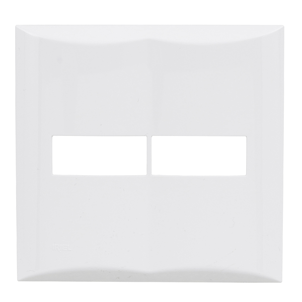 Placa sem Suporte 4x4 3Módulos Branco Brava! Iriel