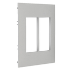 Placa sem Suporte 4x4 6Módulos Alumínio S35 Simon