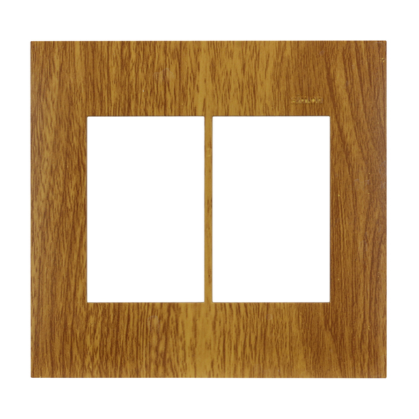 Placa sem Suporte 4x4 6Módulos Carvalho S35 Simon