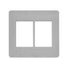 Placa sem Suporte 4X4 Cinza Matix Go Bticino