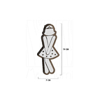 Placa Sinalização Indicativa Banheiro Mulher Homem Decoração