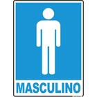 Placa Sinalizacao Masculino 15x20cm 05un Grespan