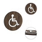 Placa Sinalização Pne Pcd Deficiente Ilustrativa Banheiro