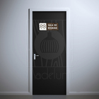 Placa Sinalização Sala De Reunião Madeira Indicativa Porta