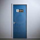 Placa Sinalização Sanitário Banheiro Exclusivo Deficiente