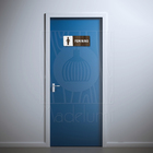 Placa Sinalização Sanitário Empresa Feminino Porta Parede