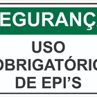 Placa Sinalização Segurança Uso Obrigatório Epi Tamanho 20x30