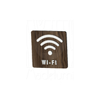 Placa Sinalização Wifi Grátis Aviso Indicativo Parede Porta