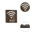 Placa Sinalização Wifi Grátis Aviso Indicativo Parede Porta