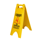 Placa Sinalizadora Piso Escorregadio (português/inglês/espanh