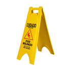 Placa Sinalizadora "piso Molhado" (português/inglês)