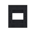 Placa Sistema X 2x2 Preto 1 Módulos Madrid Lexman