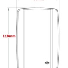 Placa Slim 4x2 3 Modulos C/ Suporte 82100 Ilumi - Unico