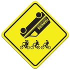 Placa Stranger Things - Flying Car