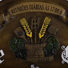 Placa Suporte Copos, Porta-espetos - Clube Da Cerveja