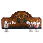 Placa Suporte Copos, Porta-espetos - Clube Da Cerveja
