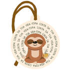 Placa Tag Em Mdf Toma Conta Da Tua Vida (8x9cm)