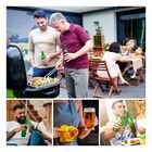 Placa Temática De Cerveja Cheers Com Abridor De Garrafa 12x25