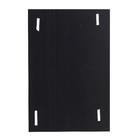 Placa "Uso Obrigatório de Fone de Ouvido" Plástico 15x20cm