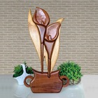 Placa Vaso Decoratvo Copo De Leite