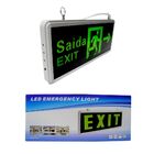 Placas De Sinalizaçao Saida Bateria Dupla Face Exit Led Emerg
