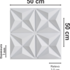 Placas Decorativas 3d Poliestireno Lab M²