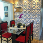 Placas Decorativas 3d Poliestireno P/ Parede Mini Estrelar