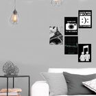 Placas Decorativas Quadros  20x30 Em Mdf Kit 5 Placas Frases